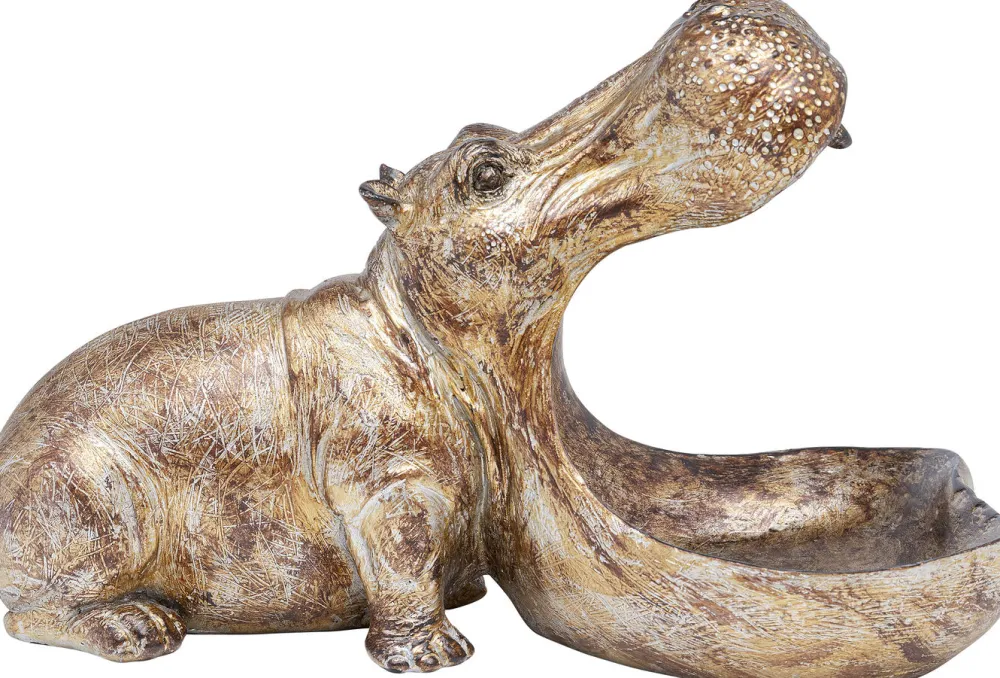 KARE Design Koriste-Esineet*Hungry Hippo Virtahepo Koriste-esine 27cm