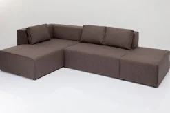 KARE Design Olohuone|Kulmasohvat*Infinity Dolce Kulmasohva, Ruskea, Vasen