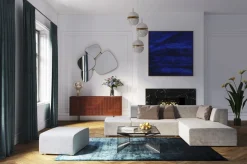 KARE Design Rahit Ja Jakkarat*Infinity Elements Rahi, Harmaa 50cm