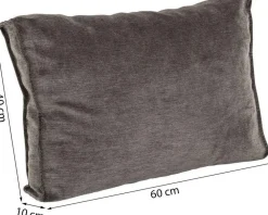 KARE Design Sisustustyynyt|Moduulisohvat*Infinity Elements Tyyny, Tumma Harmaa 60x40cm