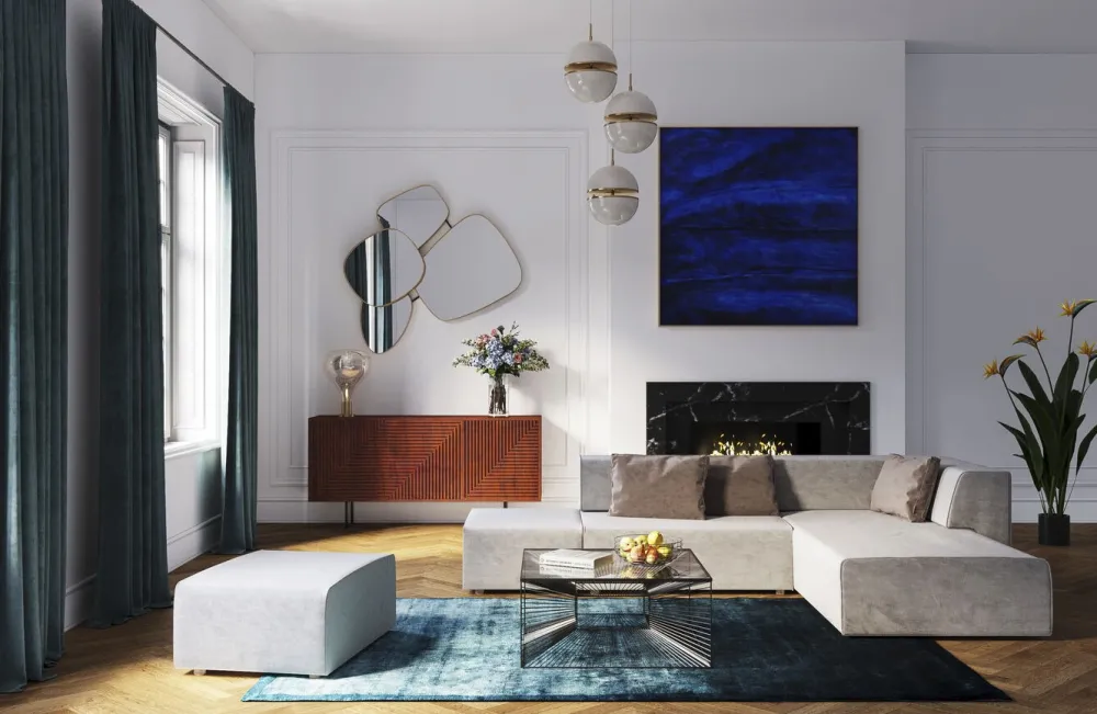 KARE Design Moduulisohvat*Infinity 2-istuttava Moduuli, Harmaa 100cm