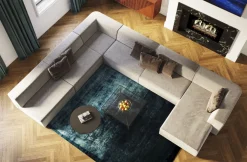 KARE Design Moduulisohvat*Infinity 2-istuttava Moduuli, Harmaa 100cm