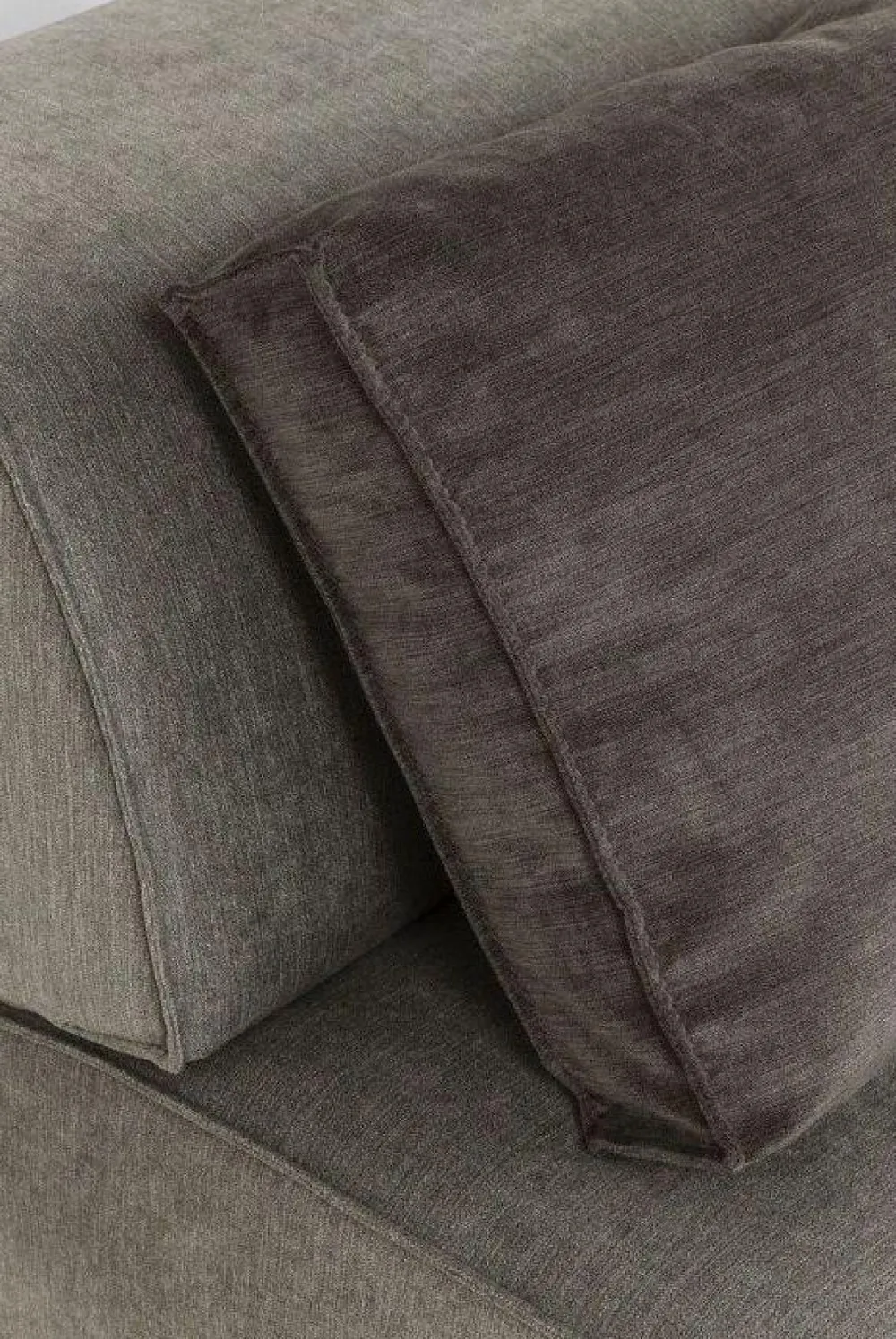 KARE Design Moduulisohvat*Infinity 2-istuttava Moduuli, Harmaa 80cm