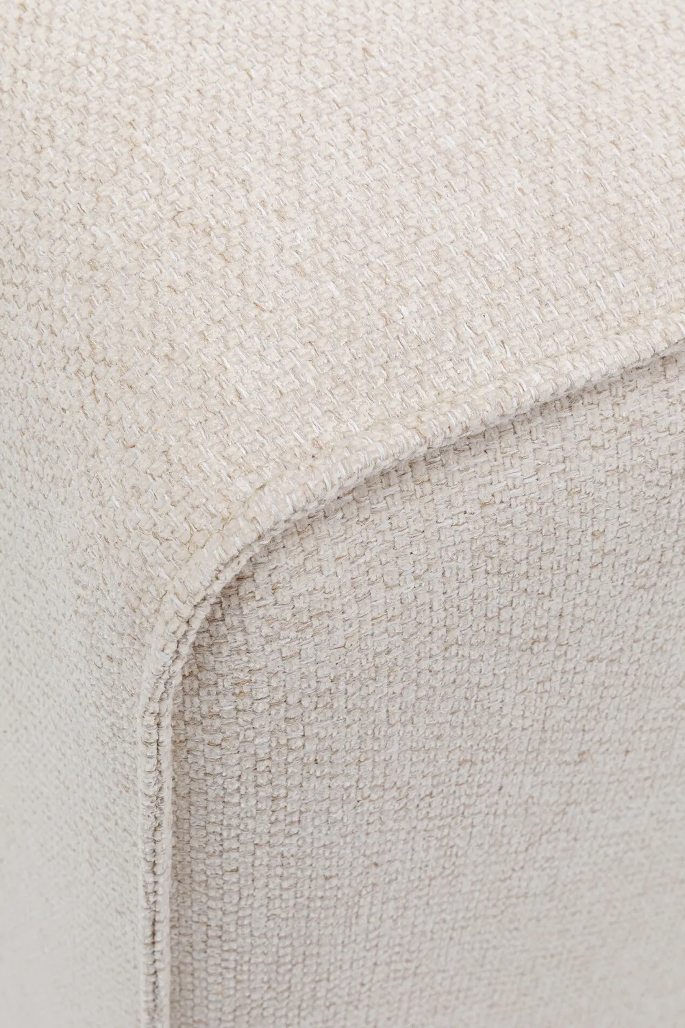 KARE Design Olohuone|Moduulisohvat*Infinity Kulmamoduuli - Kermanvärinen, Oikea 100cm