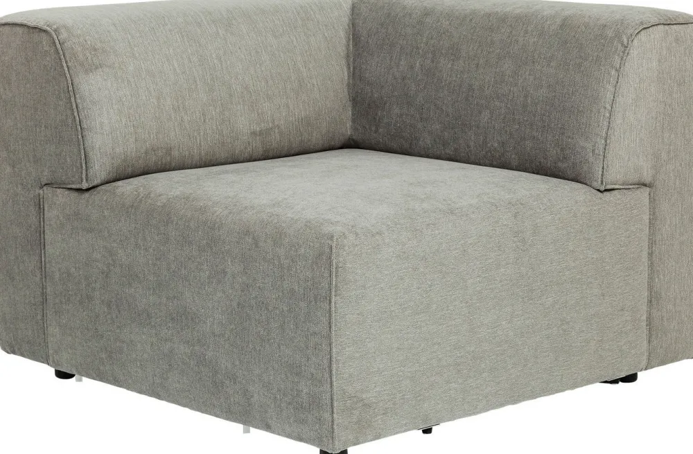 KARE Design Moduulisohvat|Kulmasohvat*Infinity Kulmamoduuli Harmaa, Oikea, 100cm