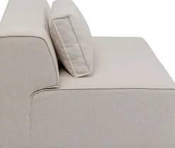 KARE Design Moduulisohvat*Infinity Moduuli, 2-istuttava - Kermanvärinen 120cm