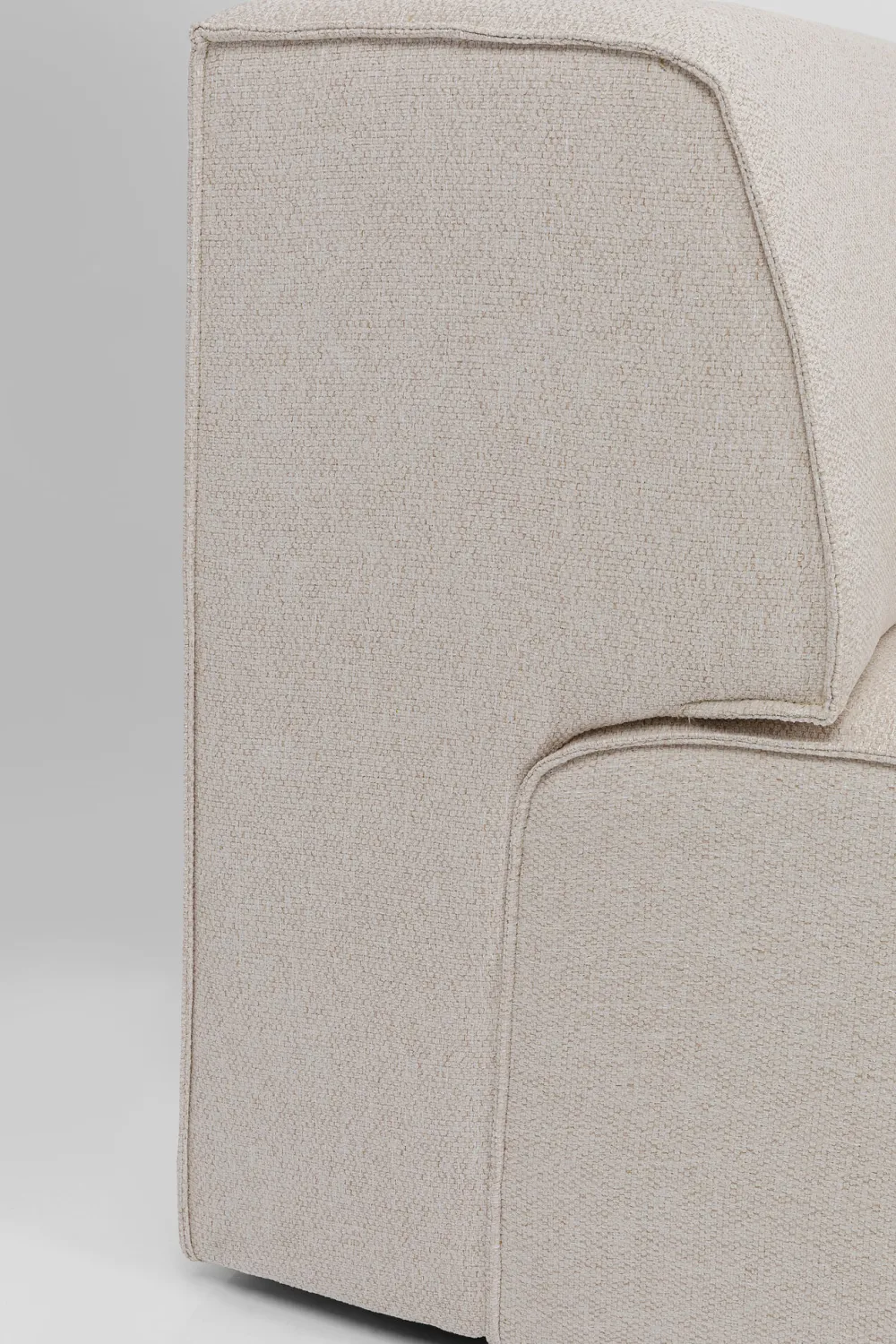 KARE Design Moduulisohvat*Infinity Moduuli, 2-istuttava - Kermanvärinen 120cm