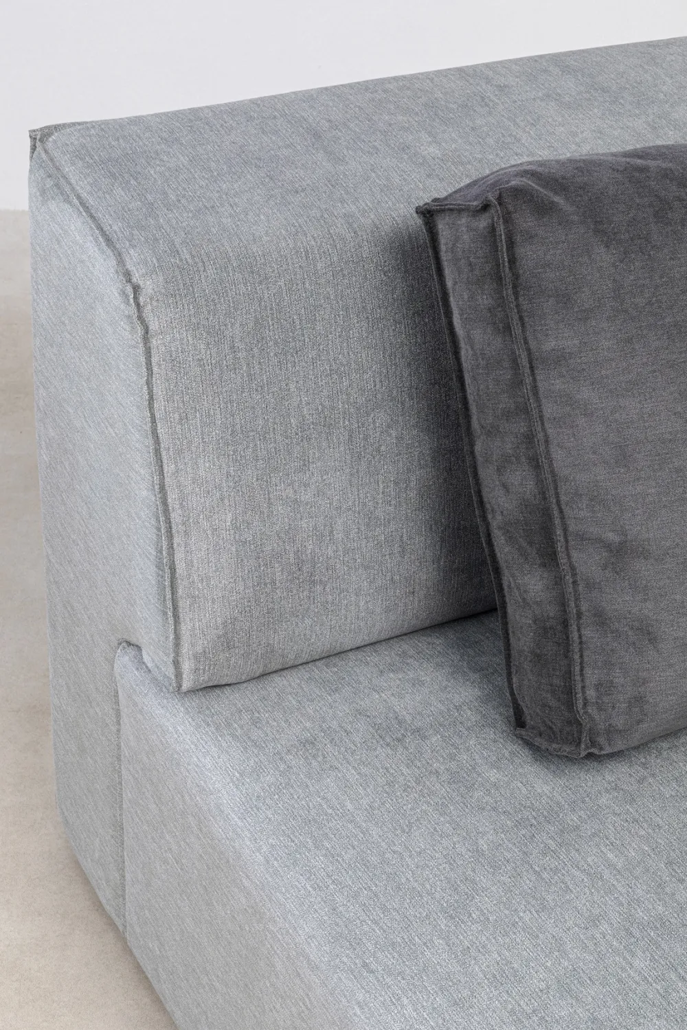 KARE Design Moduulisohvat*Infinity Ottomane Elements Moduuli, Harmaa, Oikea