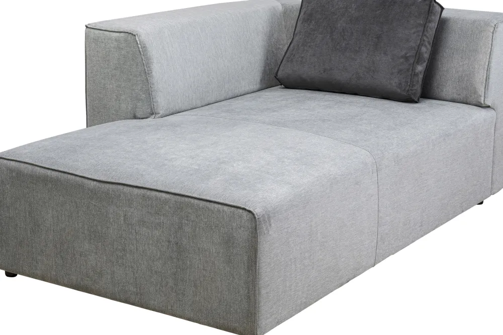 KARE Design Moduulisohvat*Infinity Ottomane Elements Moduuli, Harmaa, Vasen