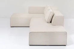 KARE Design Olohuone|Kulmasohvat*Infinity Ottomane Kulmasohva - Kermanvärinen, Vasen