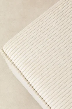 KARE Design Olohuone|Kulmasohvat*Infinity Ottomane Kulmasohva, Vakosametti, Kerma, Vasen