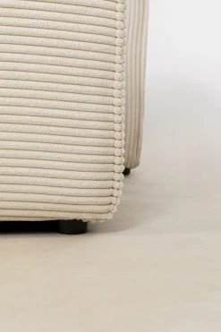 KARE Design Olohuone|Kulmasohvat*Infinity Ottomane Kulmasohva, Vakosametti, Kerma, Vasen