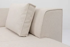 KARE Design Moduulisohvat|Lepotuolit*Infinity Ottomane Moduuli - Kermanvärinen, Oikea 182cm