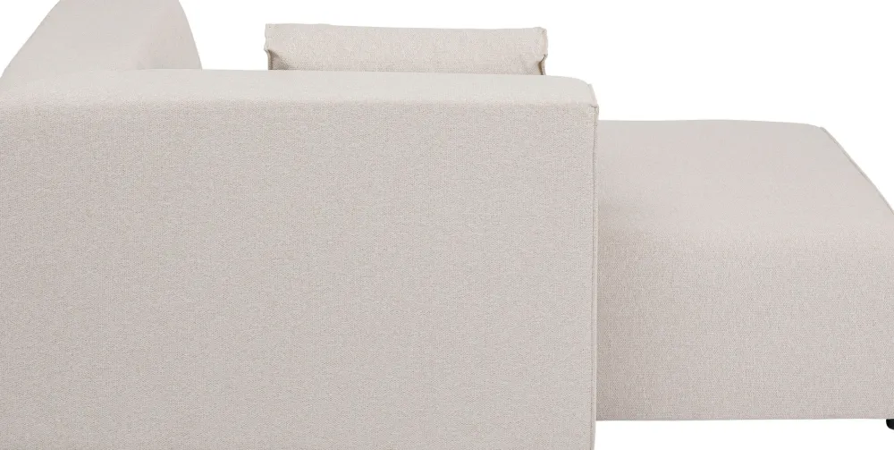 KARE Design Moduulisohvat|Lepotuolit*Infinity Ottomane Moduuli - Kermanvärinen, Vasen 182cm