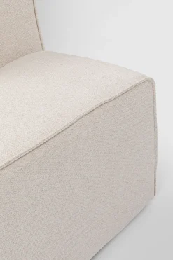 KARE Design Moduulisohvat|Lepotuolit*Infinity Ottomane Moduuli - Kermanvärinen, Vasen 182cm