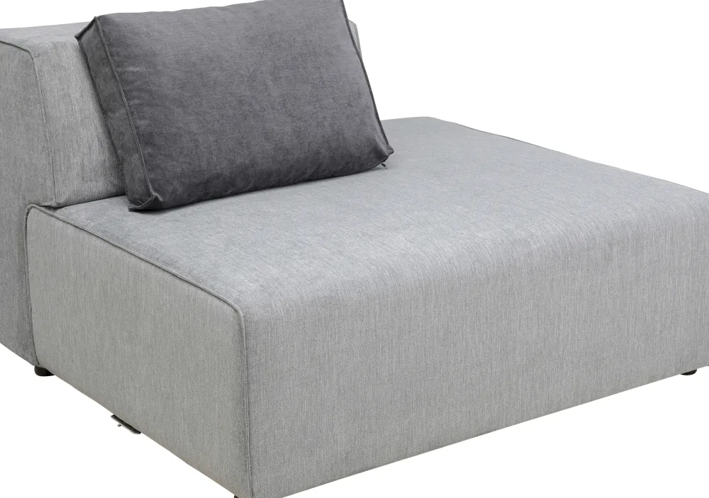 KARE Design Moduulisohvat*Infinity Ottomane Semi Moduuli, Harmaa, Vasen