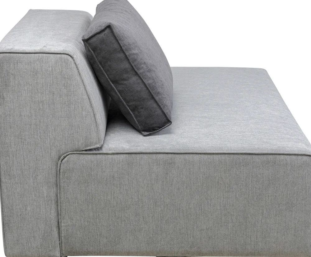 KARE Design Moduulisohvat*Infinity Ottomane Semi Moduuli, Harmaa, Vasen