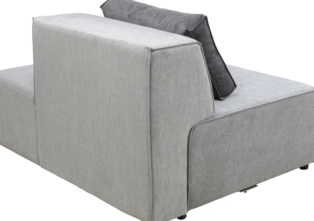 KARE Design Moduulisohvat*Infinity Ottomane Semi Moduuli, Harmaa, Vasen