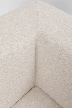 KARE Design Moduulisohvat*Infinity Ottomane Semi Moduuli - Kermanvärinen, Vasen 120cm