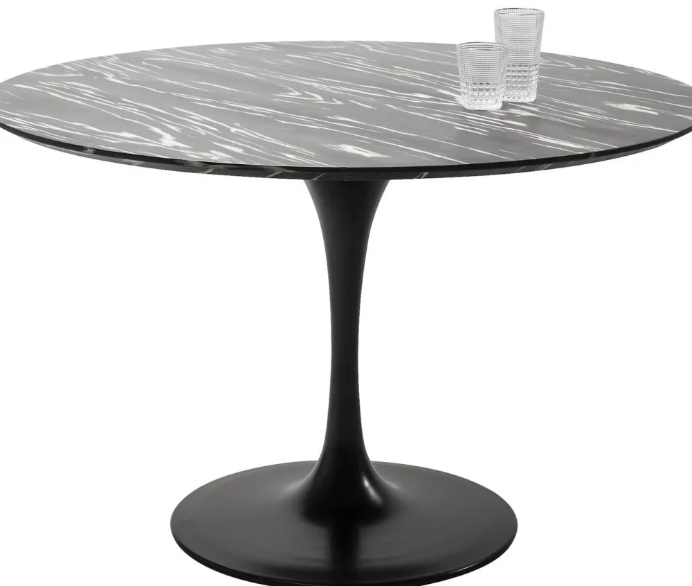 KARE Design Pöydät*Invitation Pöydänjalka, Musta Ø60cm