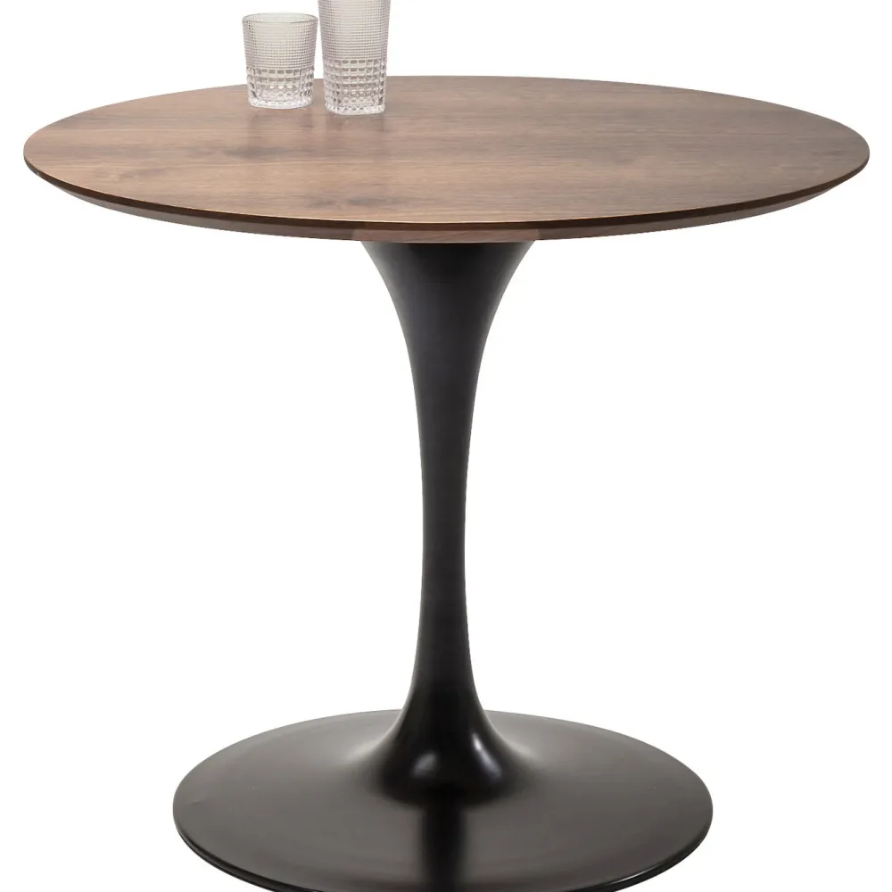 KARE Design Pöydät*Invitation Pöydänjalka, Musta Ø60cm