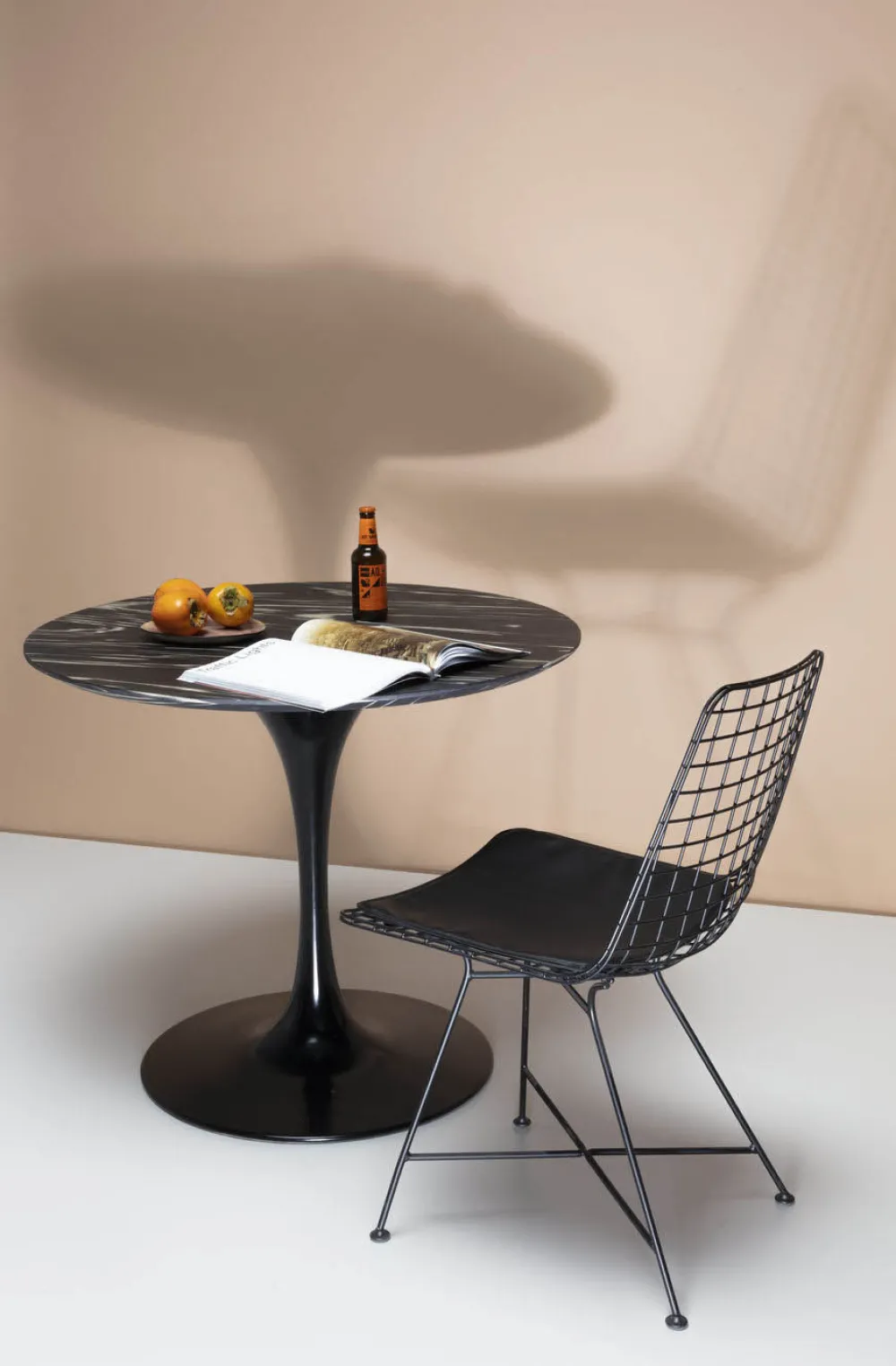 KARE Design Pöydät*Invitation Pöydänjalka, Musta Ø60cm