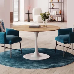 KARE Design Pöydät*Invitation Pöydänjalka, Valkoinen Ø60cm