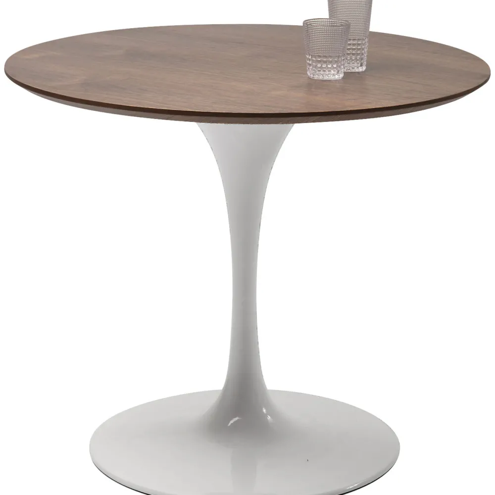 KARE Design Pöydät*Invitation Pöydänjalka, Valkoinen Ø60cm