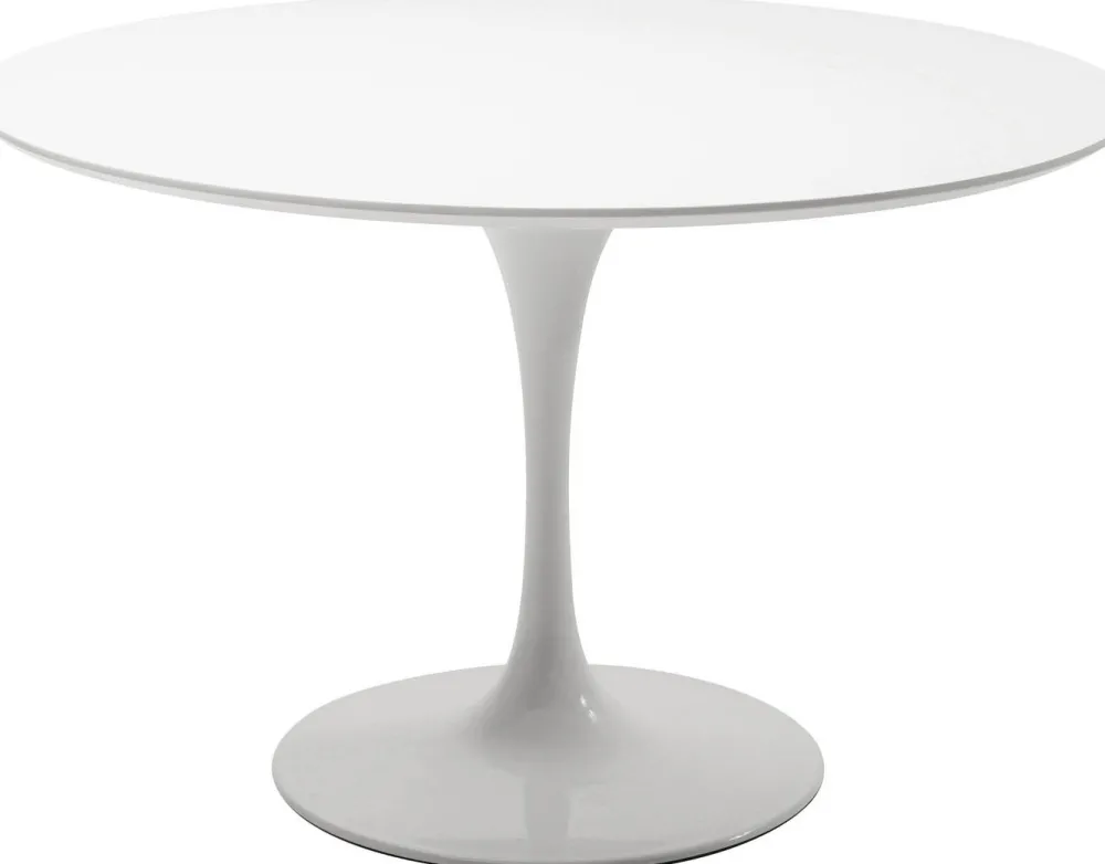 KARE Design Pöydät*Invitation Pöydänjalka, Valkoinen Ø60cm