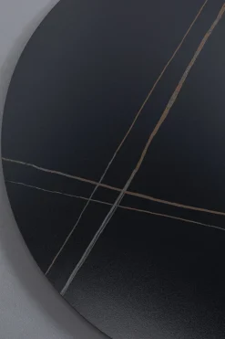 KARE Design Pöydät*Invitation Pyöreä, Keraaminen Pöytälevy Musta Ø90cm