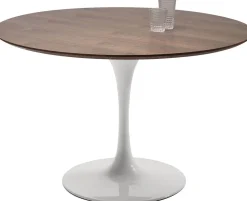 KARE Design Pöydät*Invitation Pyöreä Pöytälevy, Pähkinä Ø120cm