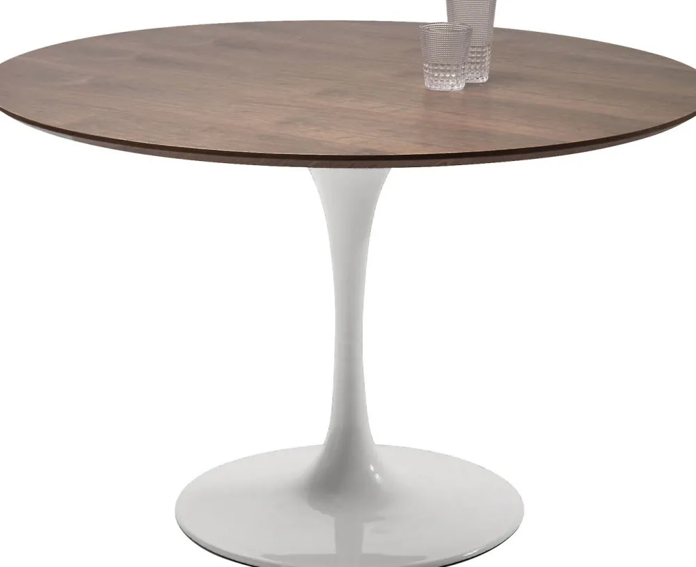 KARE Design Pöydät*Invitation Pyöreä Pöytälevy, Pähkinä Ø120cm