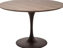KARE Design Pöydät*Invitation Pyöreä Pöytälevy, Pähkinä Ø120cm