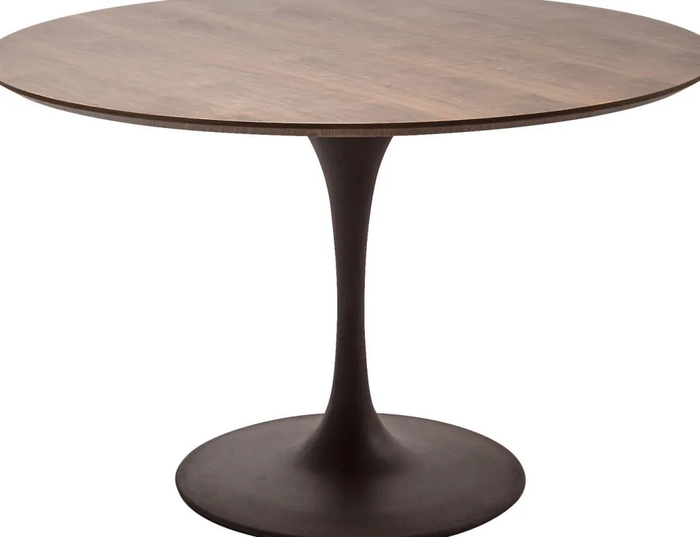 KARE Design Pöydät*Invitation Pyöreä Pöytälevy, Pähkinä Ø120cm