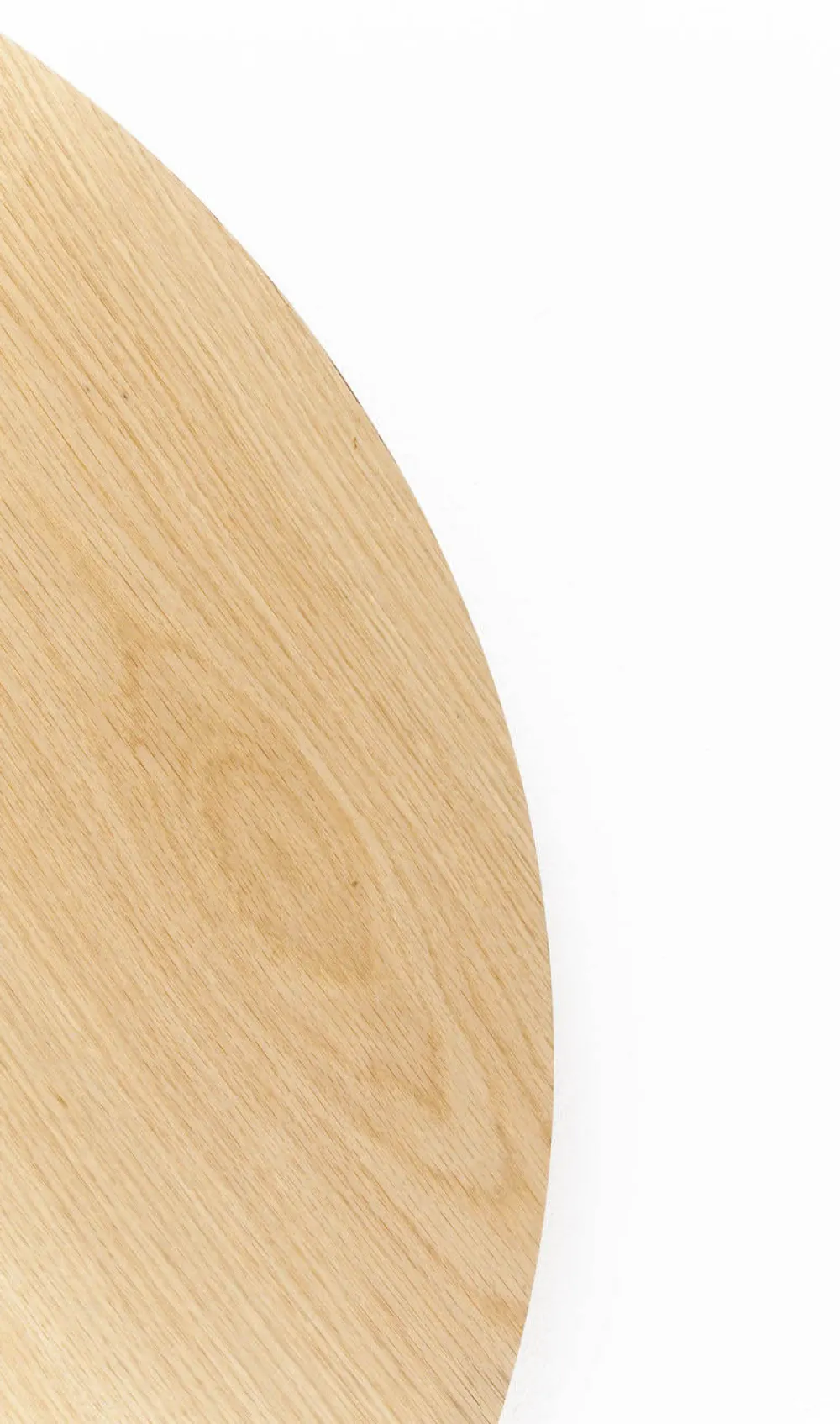 KARE Design Pöydät*Invitation Pyöreä Pöytälevy, Tammi Ø90cm