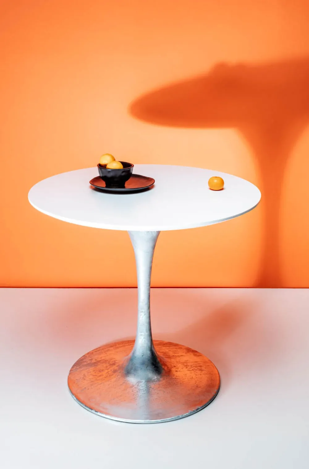 KARE Design Pöydät*Invitation Pyöreä Pöytälevy, Valkoinen Ø90cm