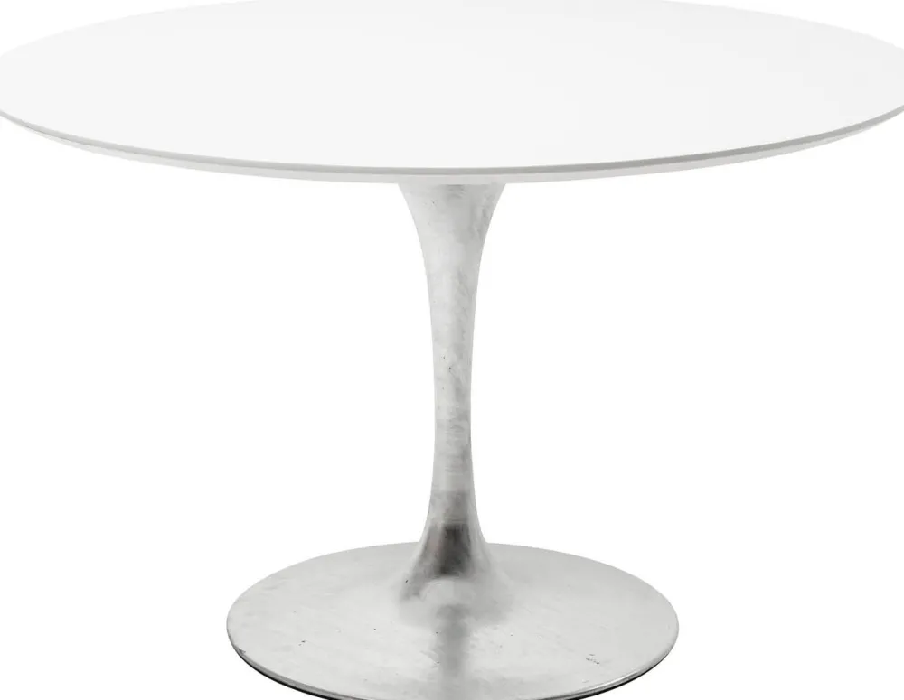 KARE Design Pöydät*Invitation Pyöreä Pöytälevy, Valkoinen Ø120cm