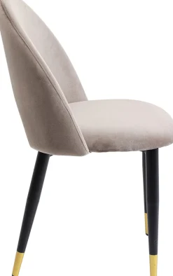 KARE Design Tuolit*Iris Velvet Tuoli Taupe (2/Setti)