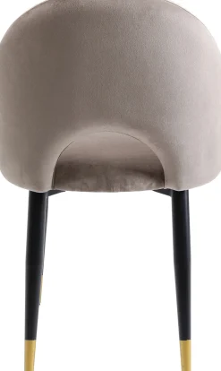 KARE Design Tuolit*Iris Velvet Tuoli Taupe (2/Setti)