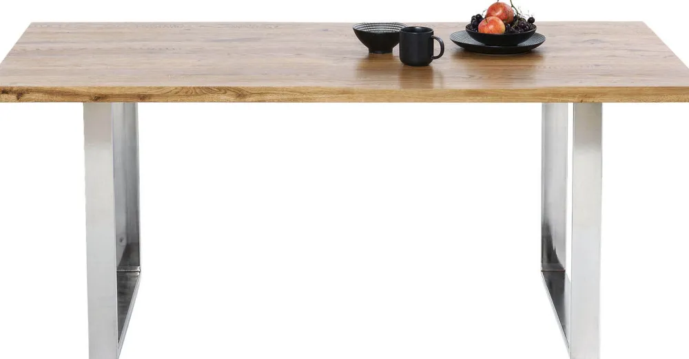 KARE Design Pöydät*Jackie Pöytä Tammi/kromi 160x80cm