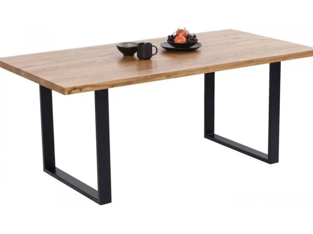 KARE Design Pöydät*Jackie Pöytä Tammi/musta 200x100cm