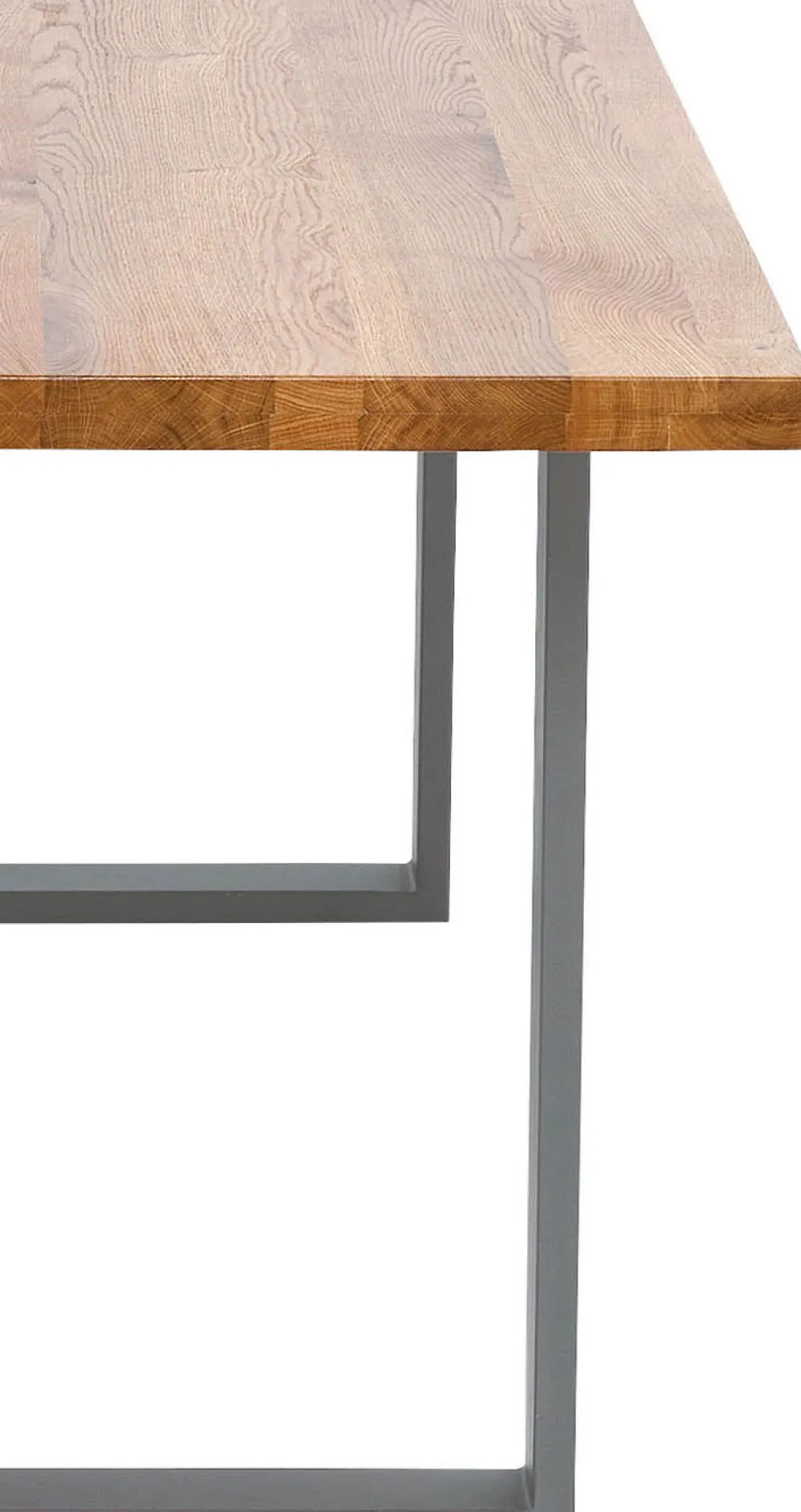 KARE Design Pöydät*Jackie Pöytä Tammi/raaka Metalli 160x80cm