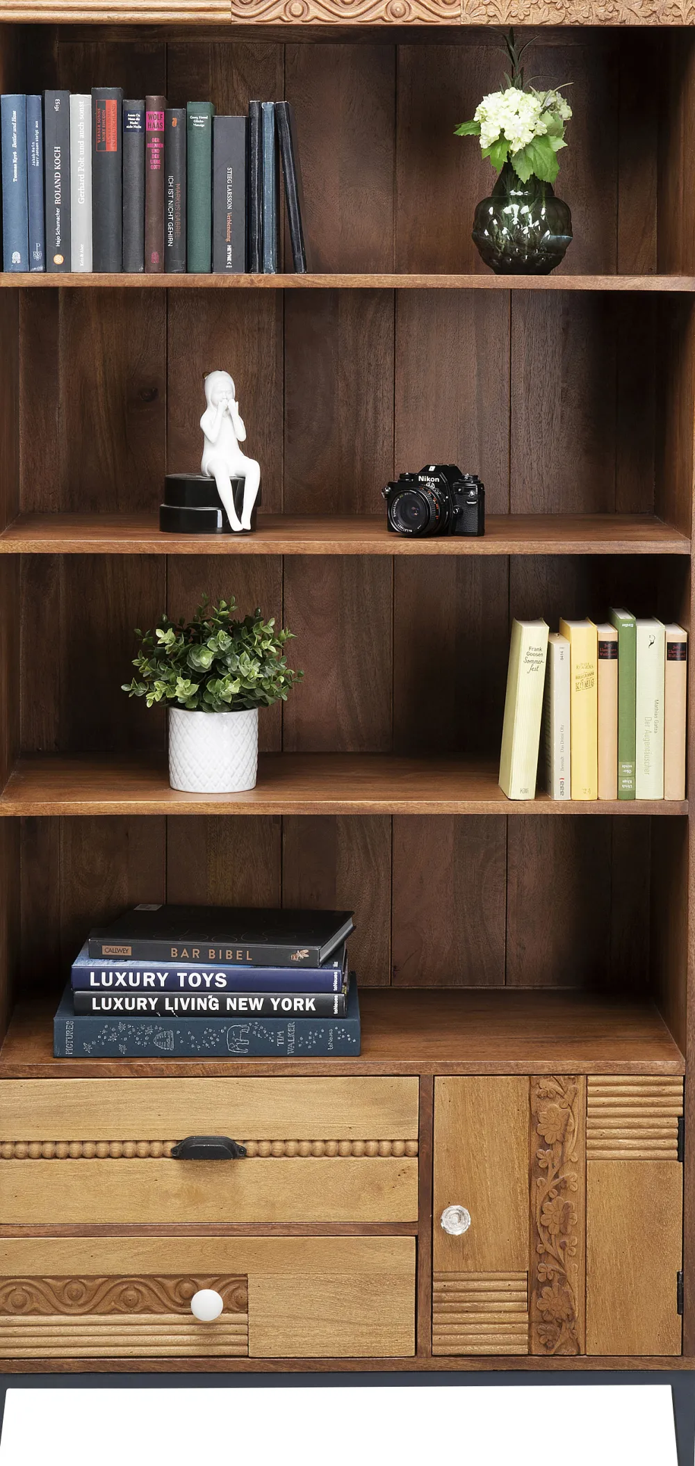 KARE Design Olohuone|Hyllyt*James Kirjahylly 85x184cm