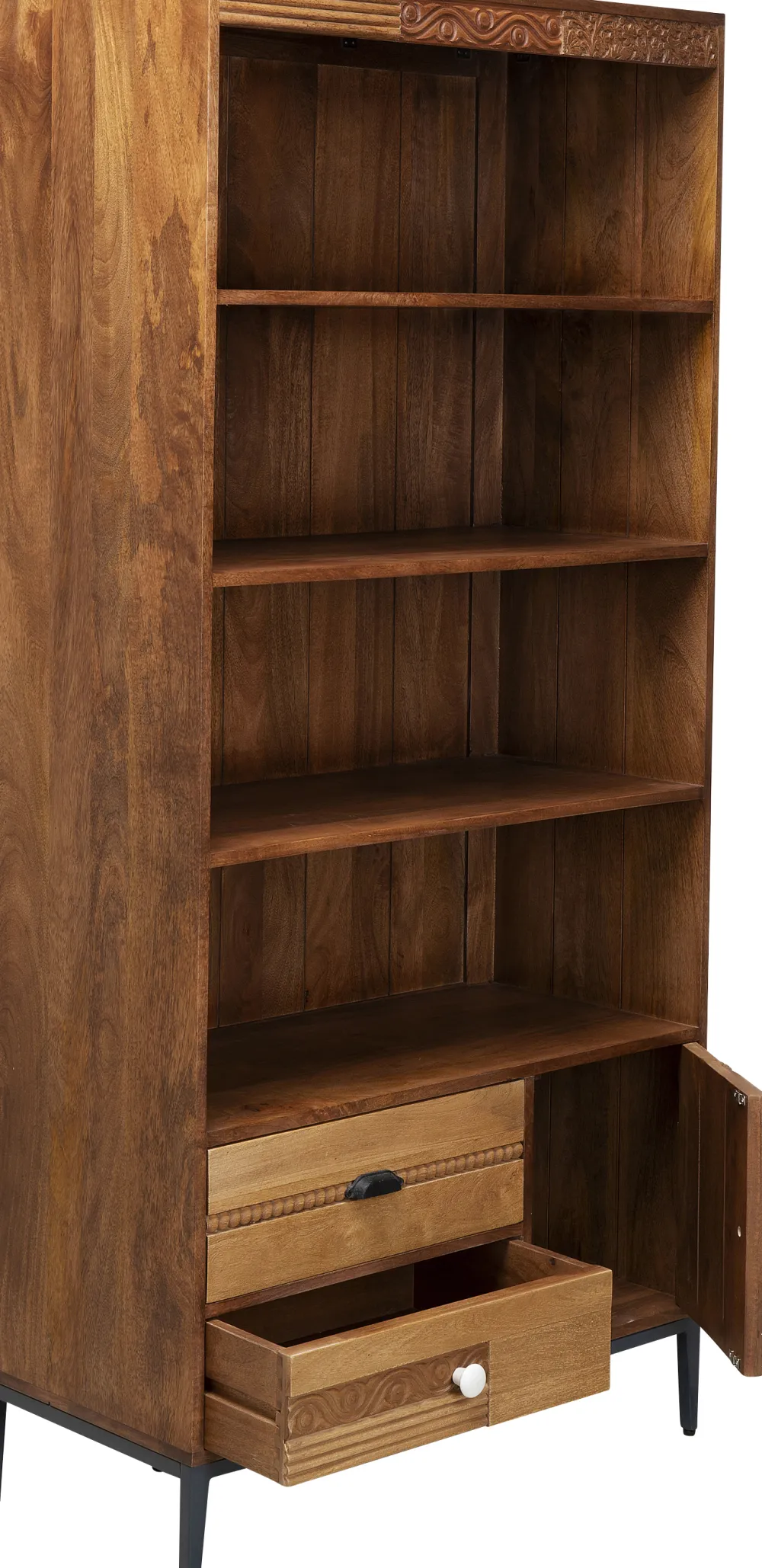 KARE Design Olohuone|Hyllyt*James Kirjahylly 85x184cm