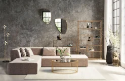 KARE Design Peilit*Jetset Peili, Kulta 56x83cm