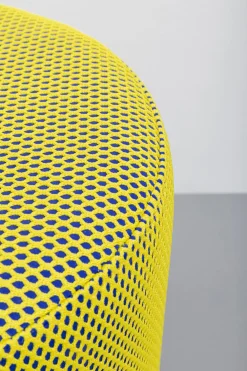 KARE Design Rahit Ja Jakkarat*Jody Rahi, Palli, Kelta-musta, Kiiltävä Musta Ø35cm