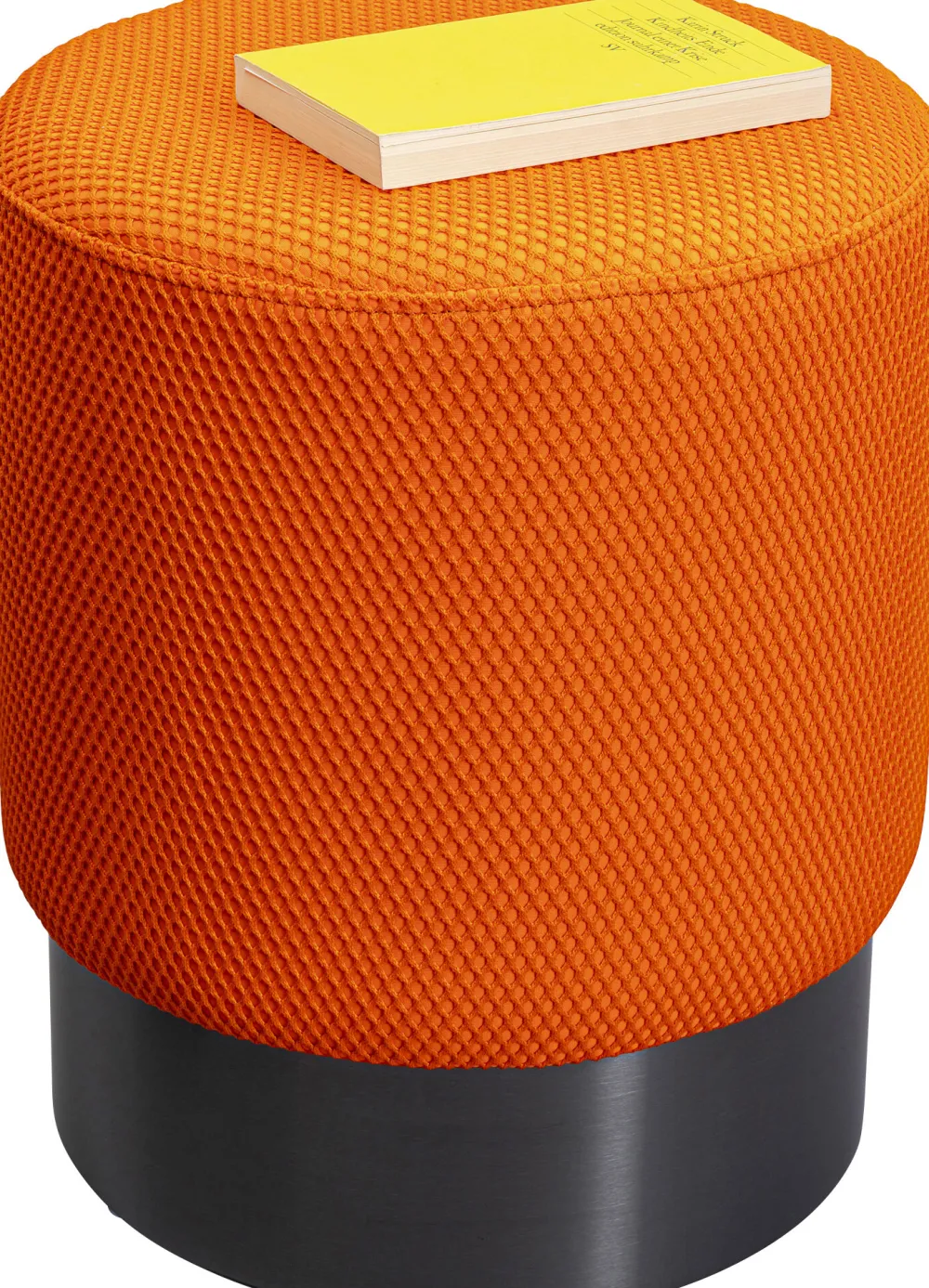 KARE Design Rahit Ja Jakkarat*Jody Rahi, Palli, Oranssi, Kiiltävä Musta Ø35cm