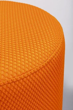 KARE Design Rahit Ja Jakkarat*Jody Rahi, Palli, Oranssi, Kiiltävä Musta Ø35cm