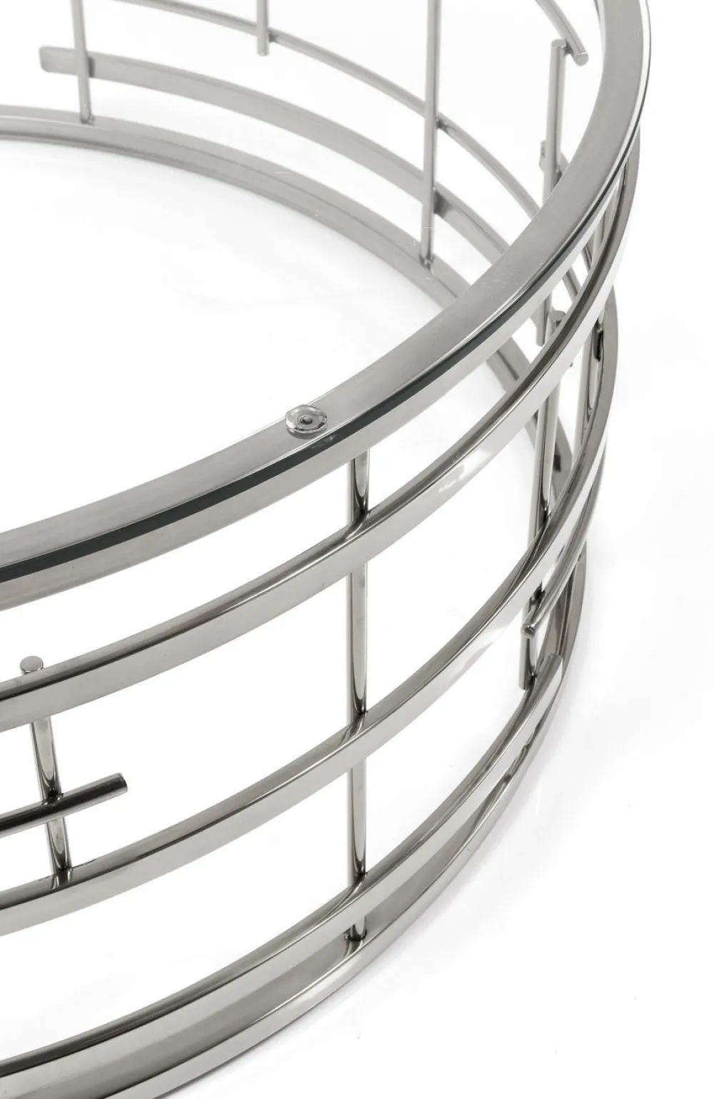 KARE Design Sohvapöydät*Jupiter Sohvapöytä, Hopea Ø100cm