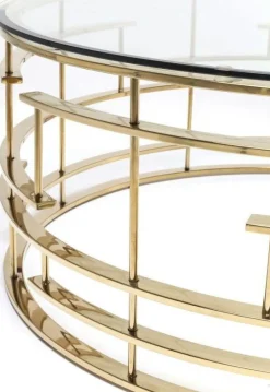 KARE Design Sohvapöydät*Jupiter Sohvapöytä Kulta Ø100cm